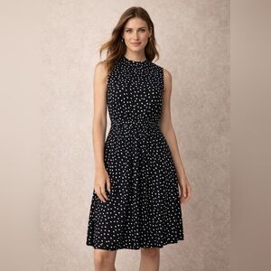 Leota Polka Dot Dress NWT
